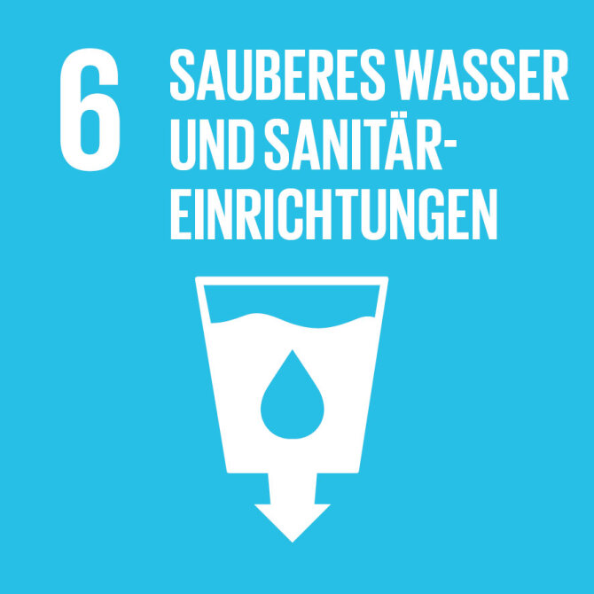 Sustainable Development Goal 6: Sauberes Wasser und Sanitäreinrichtungen